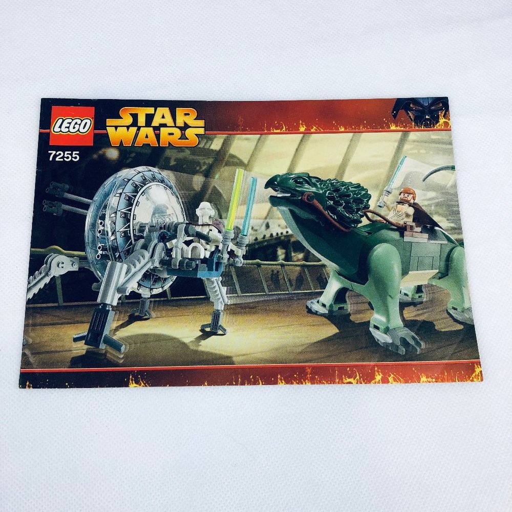 Lego Star Wars 7255 General Grievous Chase - Instruction Booklet Only